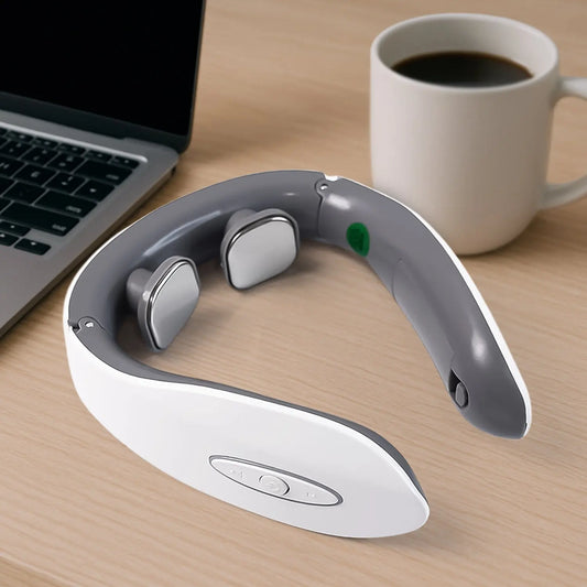 Electric Neck Massager for Deep Tissue Pain Relief Cervical Vertebra Massager Victoriahub Store