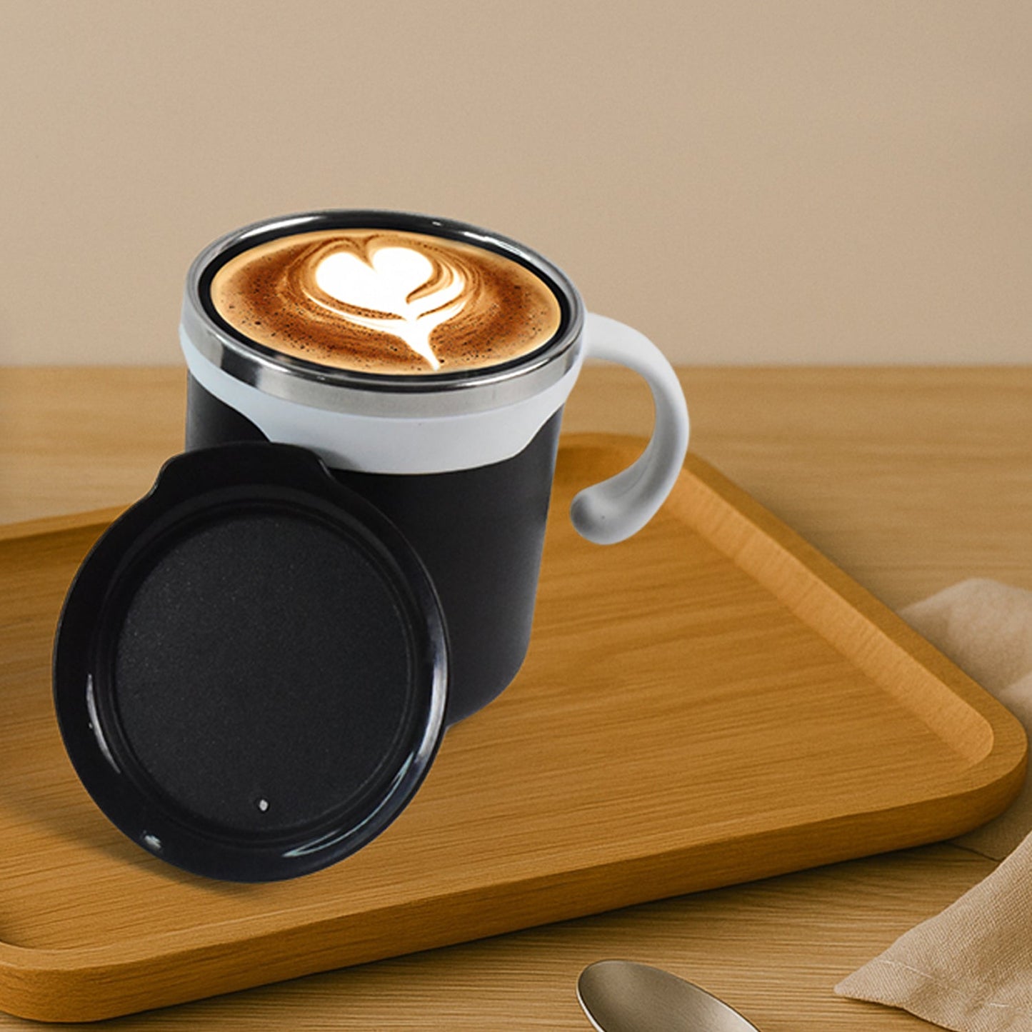 2 Pcs Premium Mocha Mug Set 250 ml
