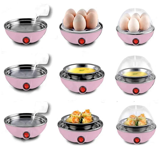 Egg Boiler / Poacher / Cooker / Electric Steamer (1 Layer) Victoriahub Store