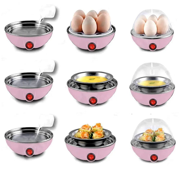 Egg Boiler / Poacher / Cooker / Electric Steamer (1 Layer) Victoriahub Store