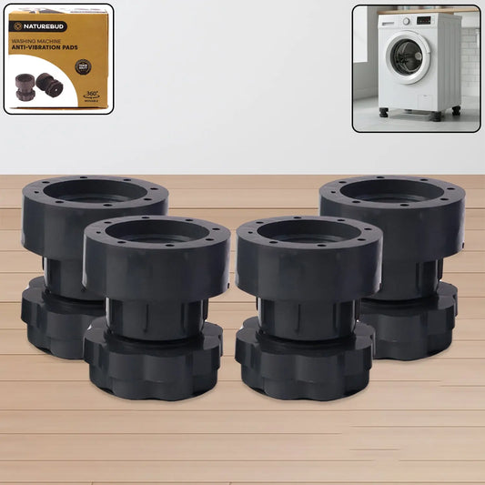 Adjustable Multipurpose AntiVibration For Appliances (Set of 4Pc) Victoriahub Store